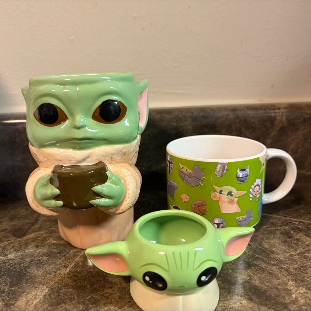 Grogu (Baby Yoda) Mug Set